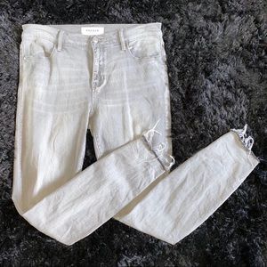PACSUN GREY ANKLE JEGGING JEAN
